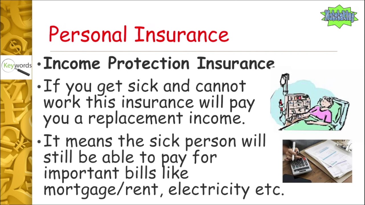 Personal insurance meaning